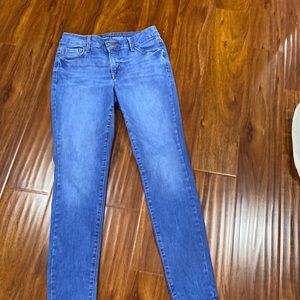 Size 6 pair of blue jeans